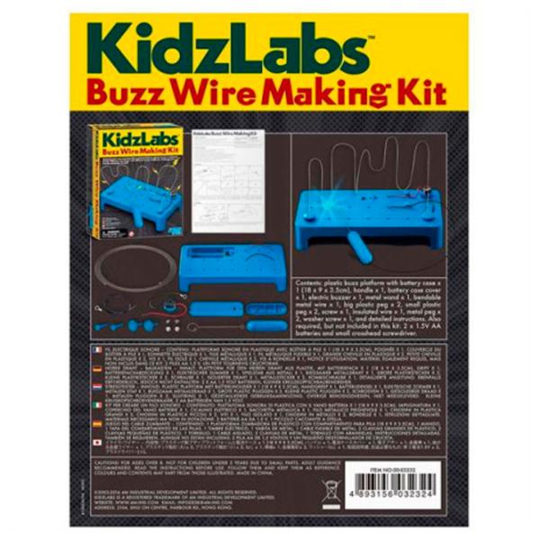 Jucărie interactivă 4M KidzLabs Wire Making Kit 00-03232 8+ / Blue Blue photo 2