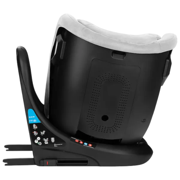 Scaun auto Kikka Boo i-Roll  0 luni - 12 ani / 36 kg / Gray photo 6 Scaun auto Kikka Boo i-Roll  0 luni - 12 ani / 36 kg / Gray photo 6