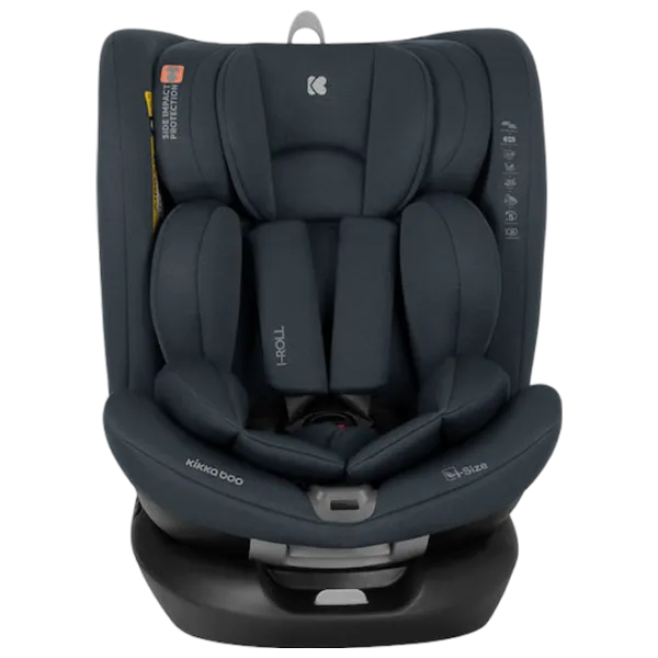 Scaun auto Kikka Boo i-Roll  0 luni - 12 ani / 36 kg / Gray photo 2 Scaun auto Kikka Boo i-Roll  0 luni - 12 ani / 36 kg / Gray photo 2