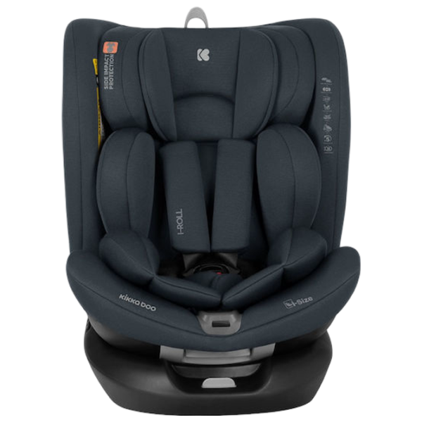 Scaun auto Kikka Boo i-Roll  0 luni - 12 ani / 36 kg / Gray photo 2 Scaun auto Kikka Boo i-Roll  0 luni - 12 ani / 36 kg / Gray photo 2