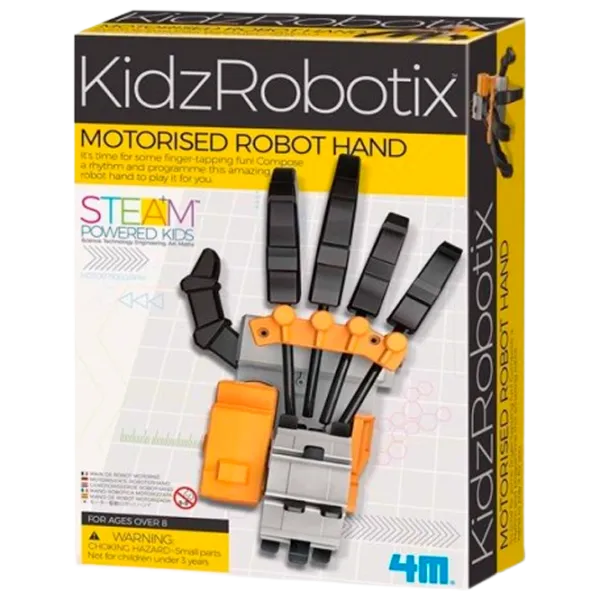 Jucărie interactivă 4M Robots Motorised Robot Hand 00-03407 8+ / Multicolor Multicolor photo 1