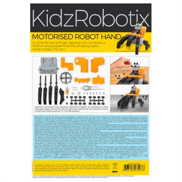 Jucărie interactivă 4M Robots Motorised Robot Hand 00-03407 8+ / Multicolor Multicolor photo 5