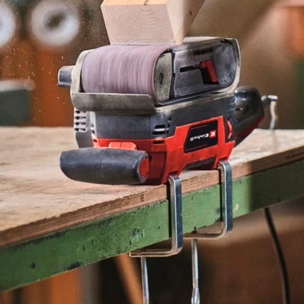 Șlefuitor Einhell TE-BS 850 E Cu bandă / 850 W / Red photo 4 Șlefuitor Einhell TE-BS 850 E Cu bandă / 850 W / Red photo 4