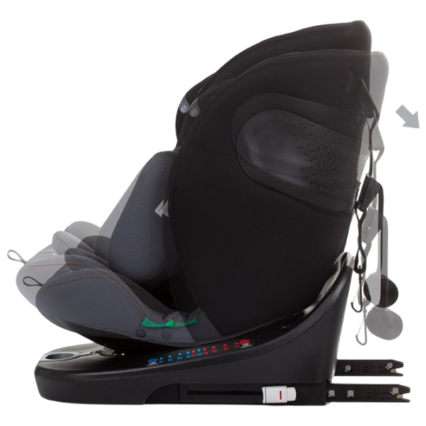 Scaun auto Chipolino Motion 360 I-size  0 luni - 12 ani / 36 kg / Black photo 5