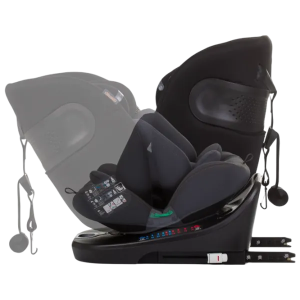 Scaun auto Chipolino Motion 360 I-size  0 luni - 12 ani / 36 kg / Black photo 7