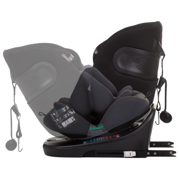 Scaun auto Chipolino Motion 360 I-size  0 luni - 12 ani / 36 kg / Black photo 7