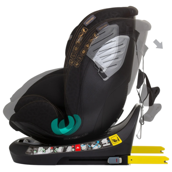 Детское автокресло Chipolino I-Size Supreme  0 месяцев - 12 лет / 36 кг / Черный photo 6