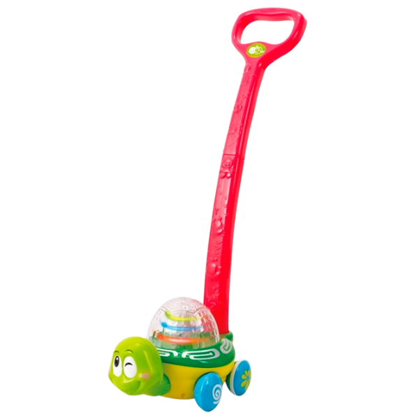 Интерактивная игрушка PlayGo String Art Push Along Flashing Turtle 00887103 1+ / Разноцветный Разноцветный photo 1
