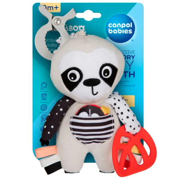 Jucărie interactivă Canpol Cute Animals BabiesBoo 5901691871618 1+ / Multicolor Multicolor photo 7