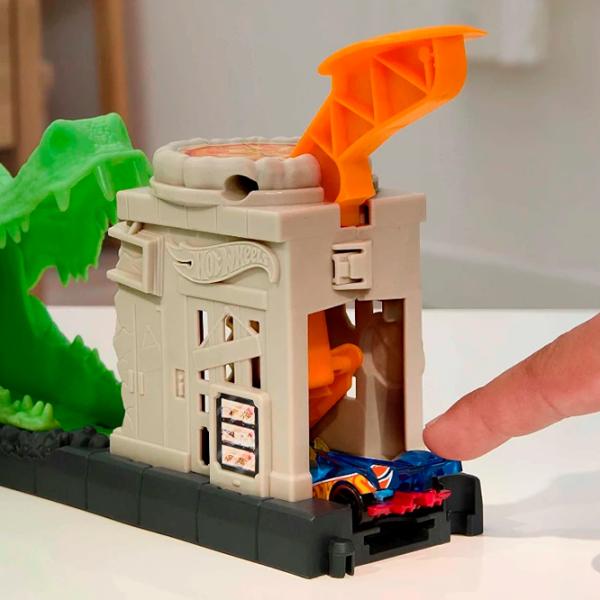 Jucărie interactivă Hot Wheels Play-Doh Gator Loop Attack 00622112 4+ / Multicolor Multicolor photo 5