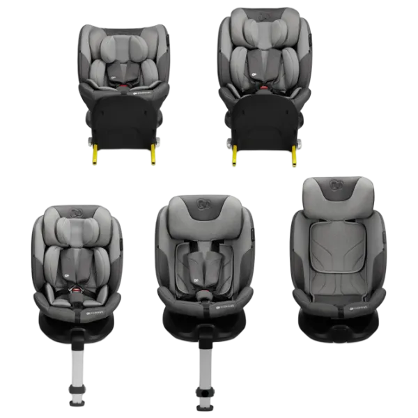 Scaun auto KinderKraft I-FIX  0 luni - 12 ani / 36 kg / Gray photo 7