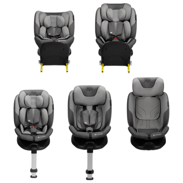 Scaun auto KinderKraft I-FIX  0 luni - 12 ani / 36 kg / Gray photo 7