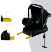 Детское автокресло KinderKraft Mink Pro i-Size 0 месяцев - 1 год / 13 кг / Черный photo 2