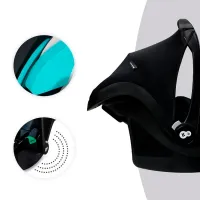 Детское автокресло KinderKraft Mink Pro i-Size 0 месяцев - 1 год / 13 кг / Черный photo 3
