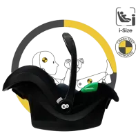 Детское автокресло KinderKraft Mink Pro i-Size 0 месяцев - 1 год / 13 кг / Черный photo 5