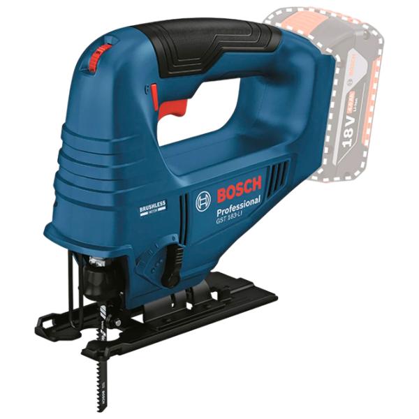 Fierăstrău pentru decupat Bosch GST 183-LI 20 mm / Blue photo 1
