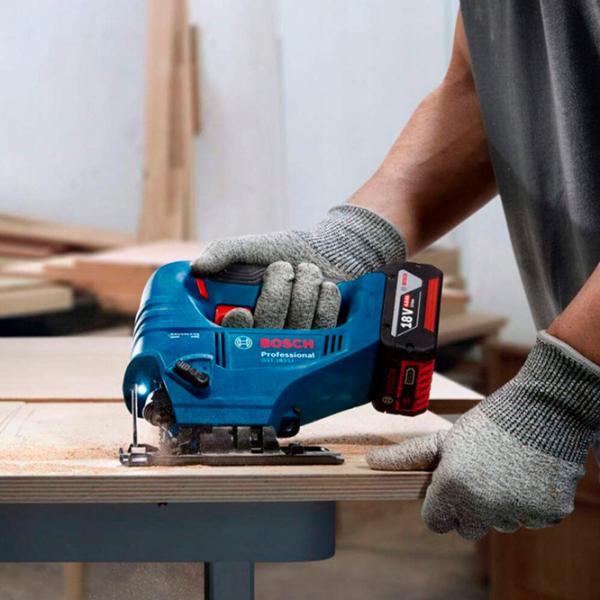 Fierăstrău pentru decupat Bosch GST 183-LI 20 mm / Blue photo 4