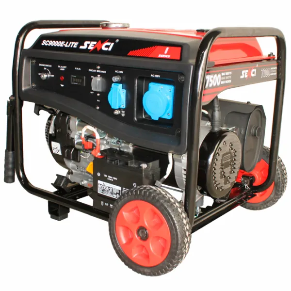 Генератор Senci SC9000E-LITE 220 / 230 В Бензин / 7 кВт photo 1