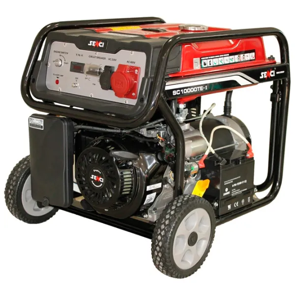 Generator de curent Senci SC10000TE TOP 230 / 400 V Benzină / 7.36 kW photo 1