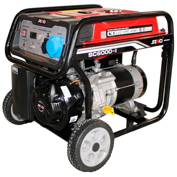 Генератор Senci SC6000 TOP Pmax 230 В Бензин / 5 кВт photo 1