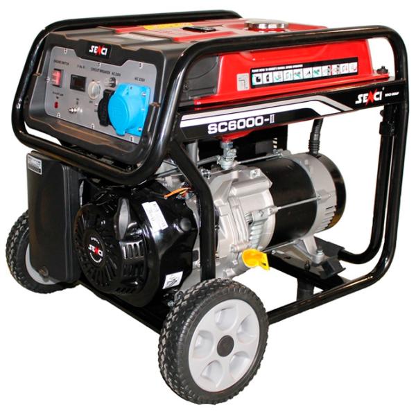 Генератор Senci SC6000 TOP Pmax 230 В Бензин / 5 кВт photo 1