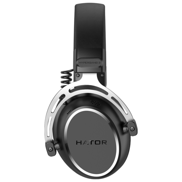 Căști Hator Hypergang 3 Silver Black Cu fir/ Gaming photo 3 Căști Hator Hypergang 3 Silver Black Cu fir/ Gaming photo 3