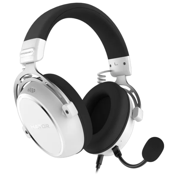 Наушники Hator Hypergang 3 Черный Белый Проводная/ Игровой photo 1 Наушники Hator Hypergang 3 Черный Белый Проводная/ Игровой photo 1