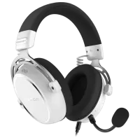 Наушники Hator Hypergang 3 Черный Белый Проводная/ Игровой