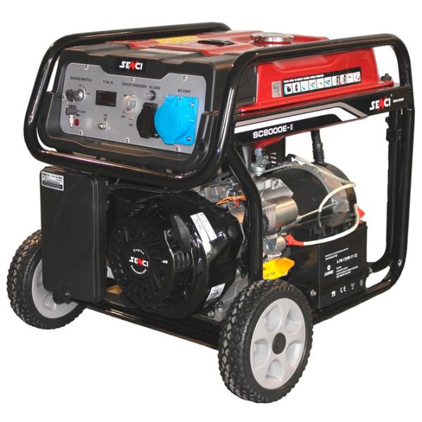 Генератор Senci SC8000E TOP 230 В Бензин / 6.5 кВт photo 1