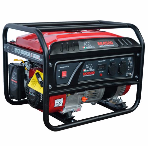 Generator de curent Bisonte SK4500 230 V Benzină / 3.2 kW photo 1