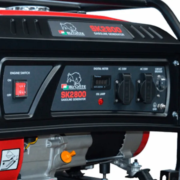 Generator de curent Bisonte SK2800 230 V Benzină / 2.5 kW photo 4