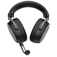 Наушники Hator Hypergang 3 USB Серебристый Черный Проводная/ Игровой photo 4