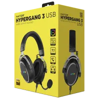 Наушники Hator Hypergang 3 USB Серебристый Черный Проводная/ Игровой photo 6