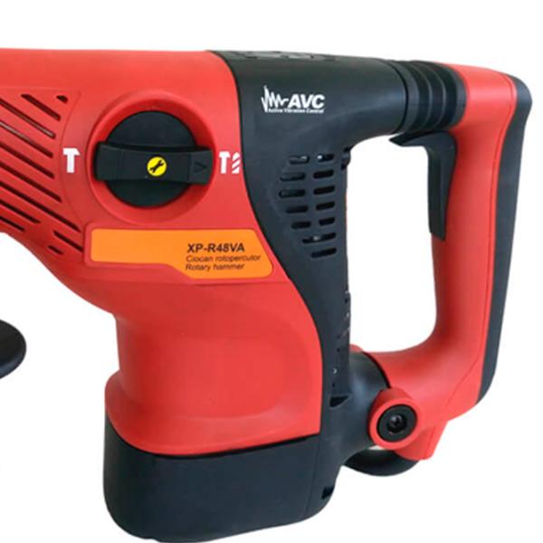 Ciocan rotopercutor Bisonte XP-R48VA 1350 W / Red photo 2