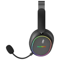 Наушники Hator Phoenix 2 Серебристый Черный Беспроводные/ Игровой photo 3