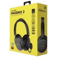 Наушники Hator Phoenix 2 Серебристый Черный Беспроводные/ Игровой photo 6