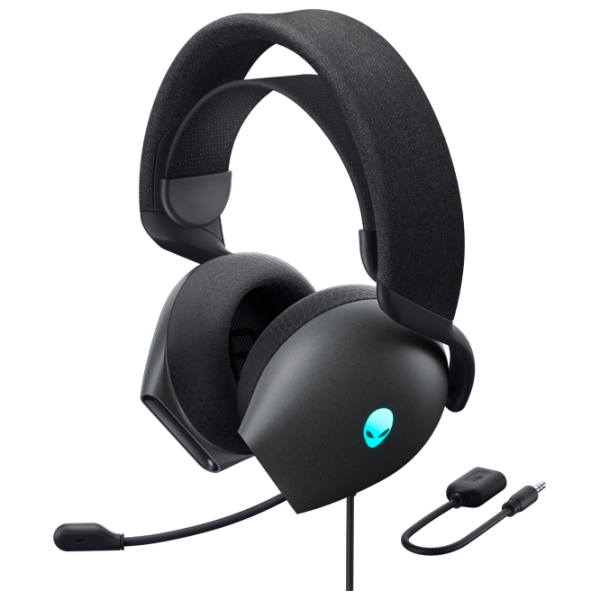 Căști Dell Alienware Gray Moon Light Cu fir/ Gaming photo 6