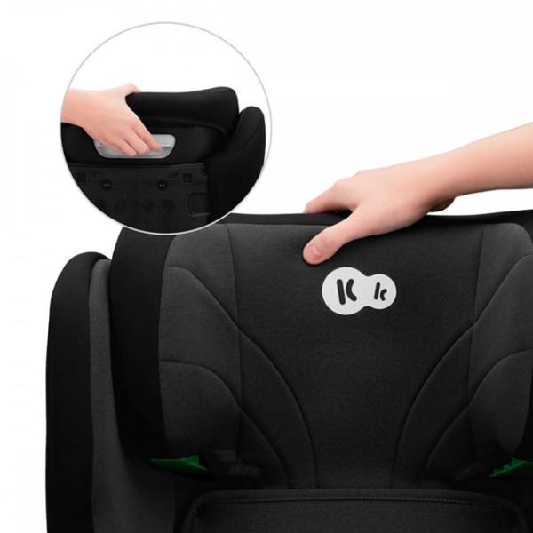 Детское автокресло KinderKraft Junior Fix 2  3 года - 12 лет / 36 кг / Черный photo 7
