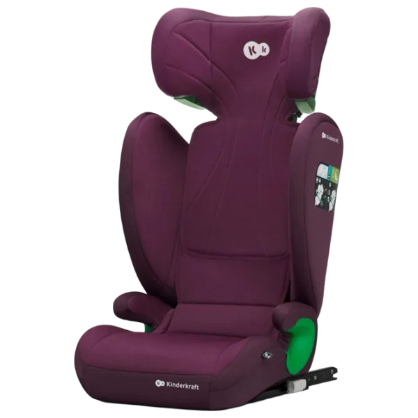 Scaun auto KinderKraft Junior Fix 2  3 ani - 12 ani / 36 kg / Cherry photo 3 Scaun auto KinderKraft Junior Fix 2  3 ani - 12 ani / 36 kg / Cherry photo 3