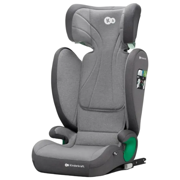 Детское автокресло KinderKraft Junior Fix 2  3 года - 12 лет / 36 кг / Серый photo 2