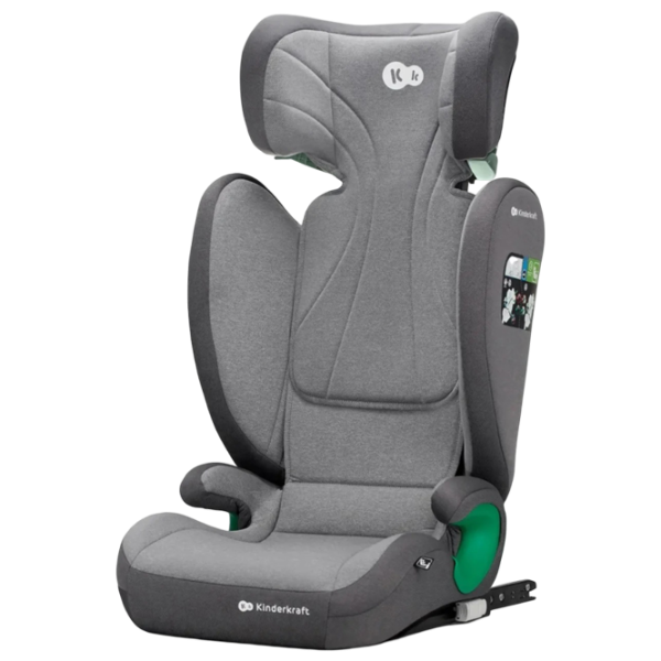 Детское автокресло KinderKraft Junior Fix 2  3 года - 12 лет / 36 кг / Серый photo 2