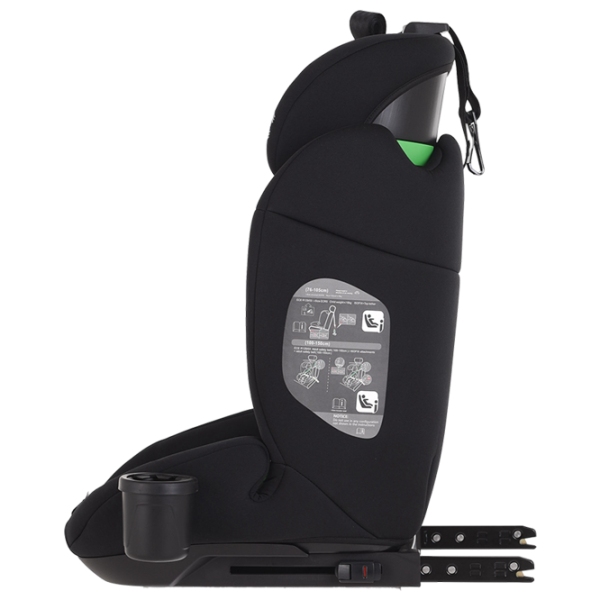 Scaun auto Glamvers Hemera Fix  15 luni - 12 ani / 36 kg / Black photo 4