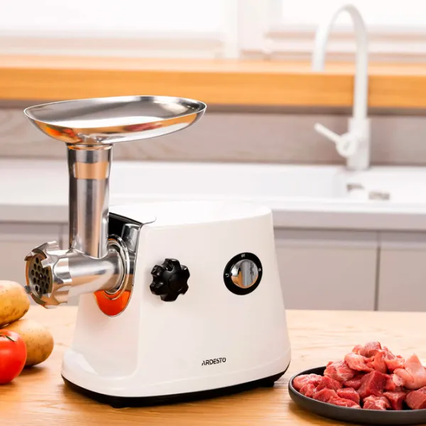 Mașină de tocat carne Ardesto MGL-1750R 1700 W / 1.6 kg/min / White photo 10