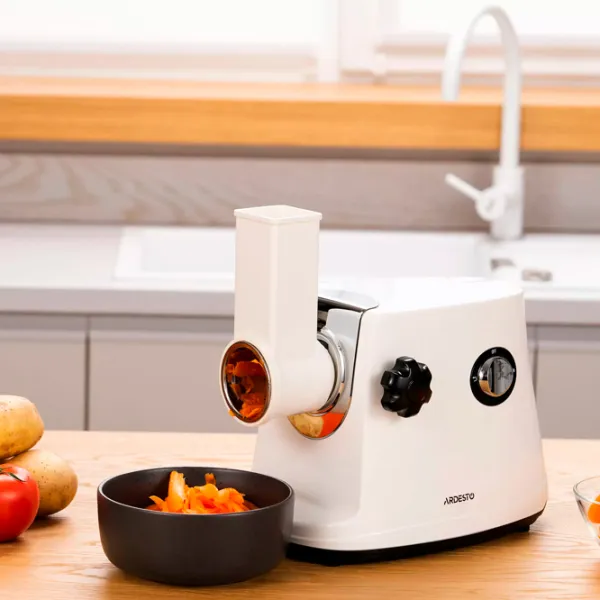 Mașină de tocat carne Ardesto MGL-1750R 1700 W / 1.6 kg/min / White photo 12