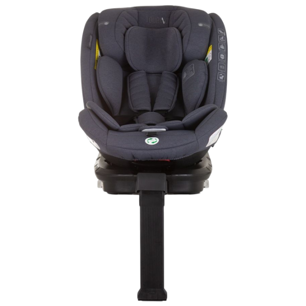 Scaun auto Chipolino Tourino  0 luni - 12 ani / 36 kg / Graphite photo 3 Scaun auto Chipolino Tourino  0 luni - 12 ani / 36 kg / Graphite photo 3