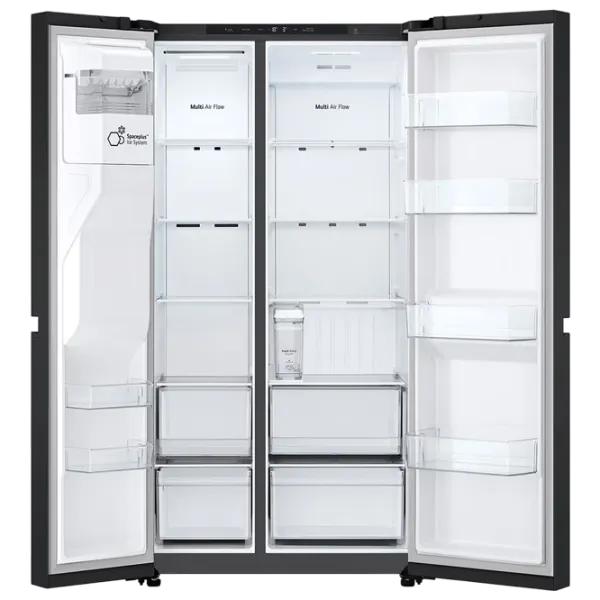 Frigider LG GSLC41EPPE Side by Side 641 l / 179 cm / Black photo 7
