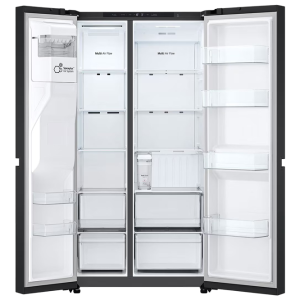 Frigider LG GSLC41EPPE Side by Side 641 l / 179 cm / Black photo 7