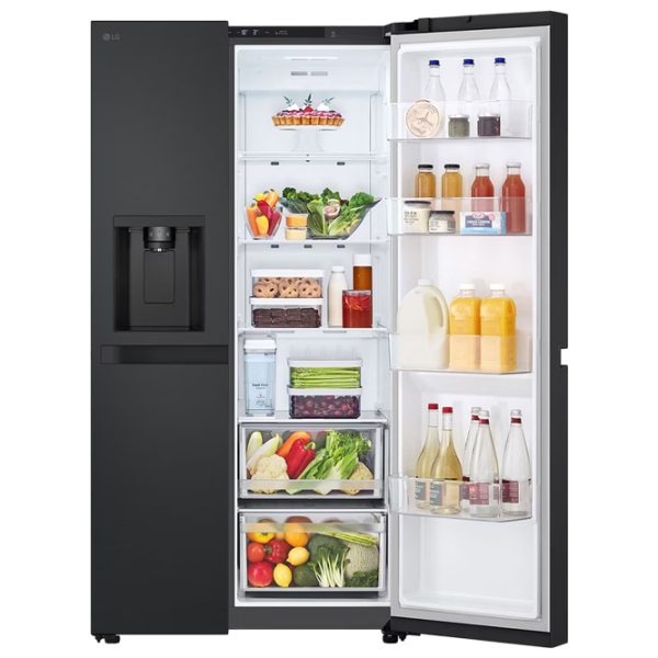 Frigider LG GSLC41EPPE Side by Side 641 l / 179 cm / Black photo 10