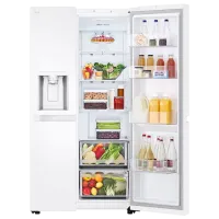 Frigider LG GSLC40SWPE Side by Side 638 l / 179 cm / White photo 5