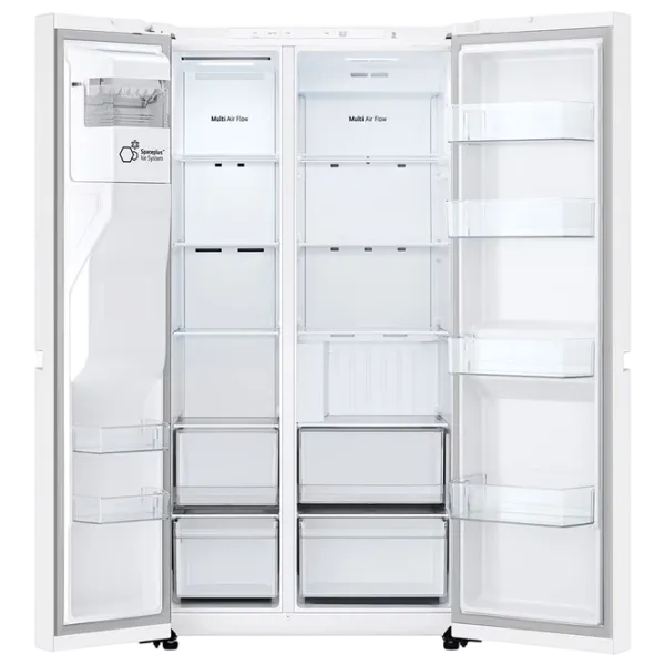 Frigider LG GSLC40SWPE Side by Side 638 l / 179 cm / White photo 6